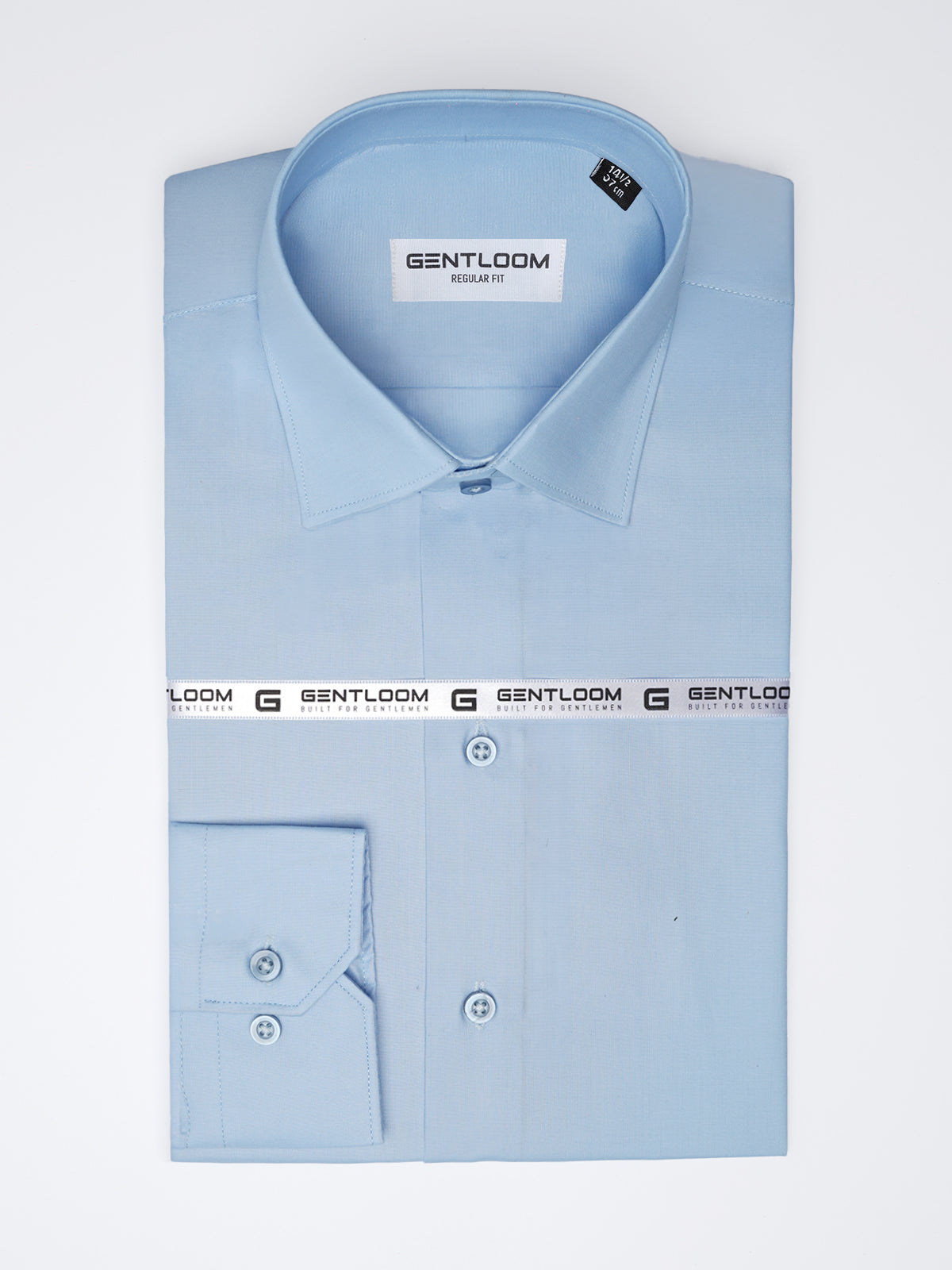 Sky Blue Formal Shirt For Men