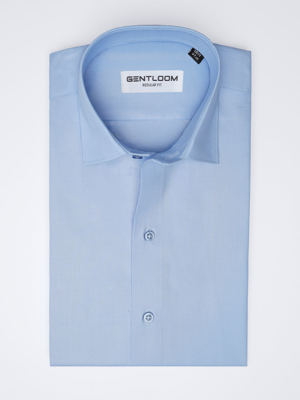Sky Blue Formal Shirt For Men