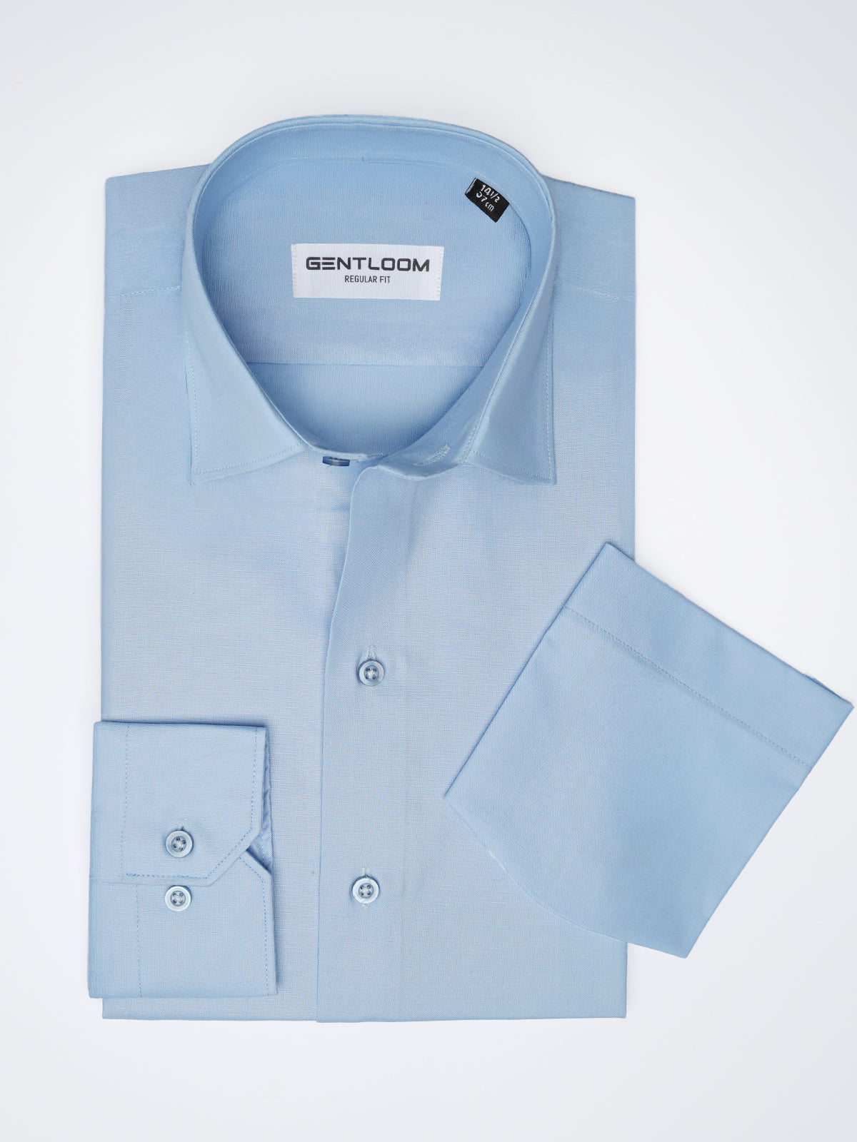 Sky Blue Formal Shirt For Men