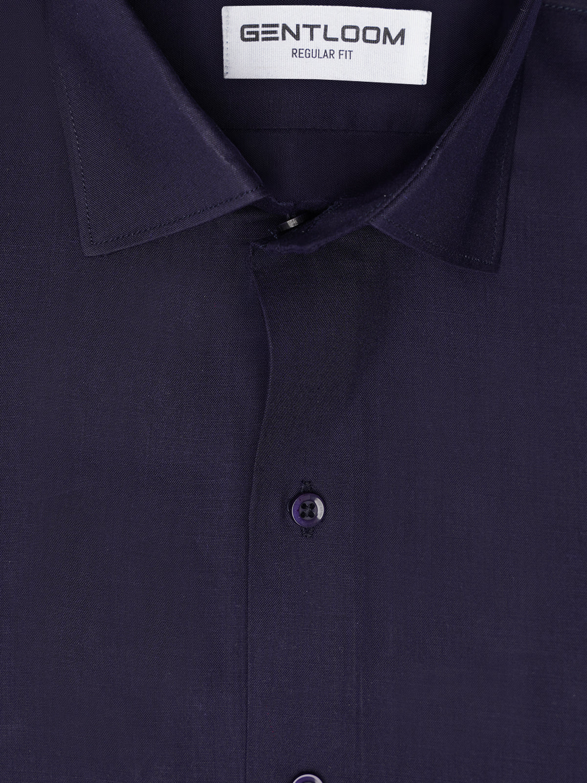 Navy Blue Formal Shirt For Men