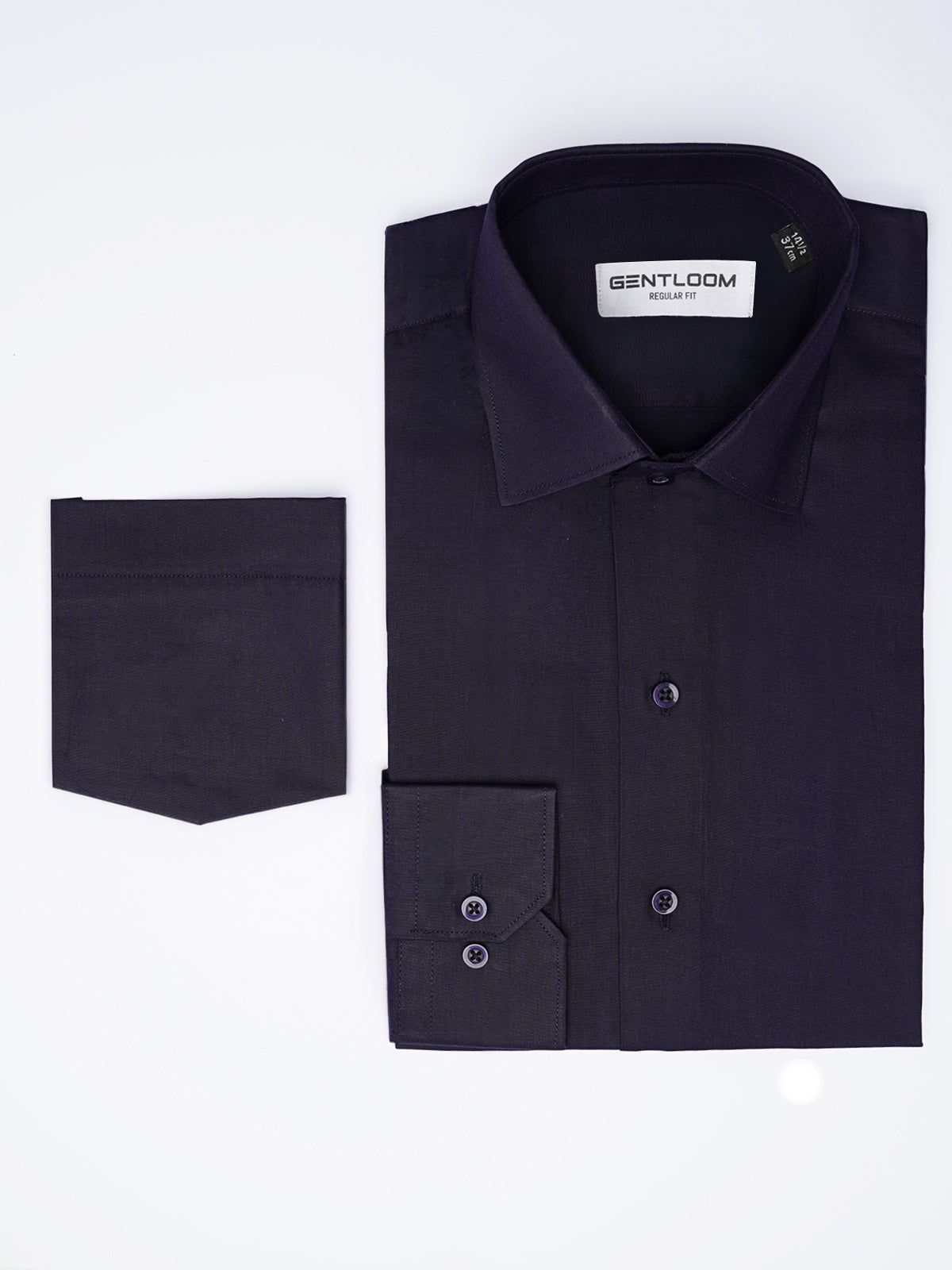 Navy Blue Formal Shirt For Men