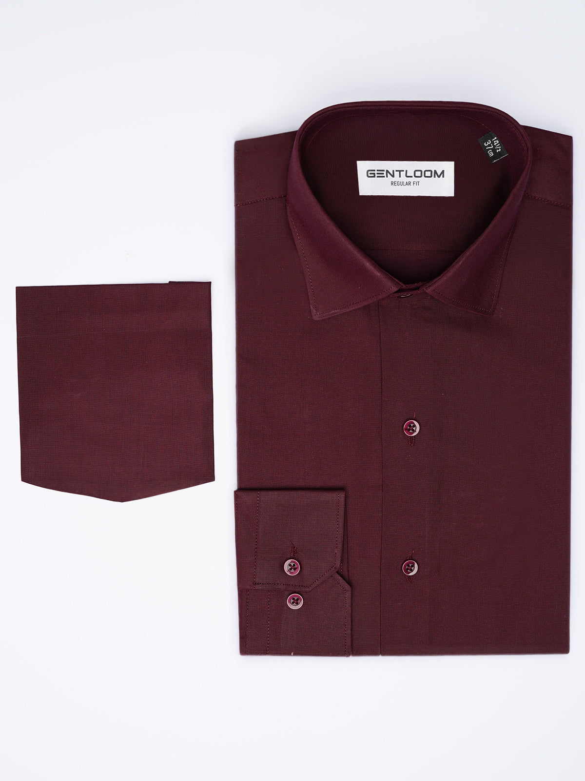 Maroon Formal Shirt For Men